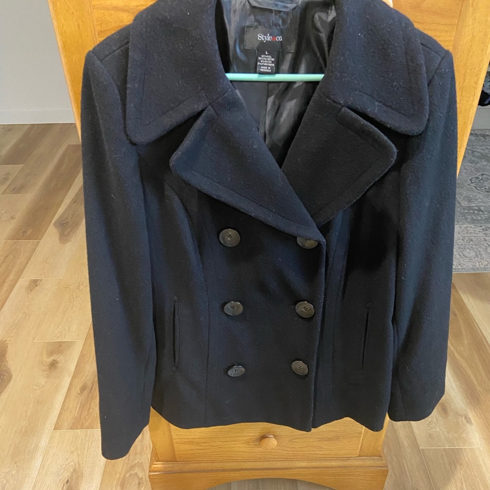 Style & Co Wool Coat